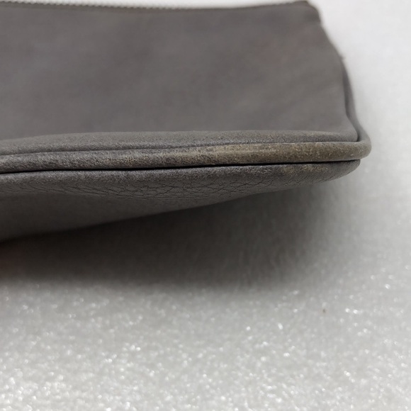 Marc by Marc Jacobs Clutch Gray Leather Standard Supply Workwear - Picture 5 of 15